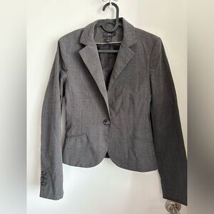 H&M Gray Plaid Blazer - Pants available